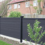 modern composite fencing