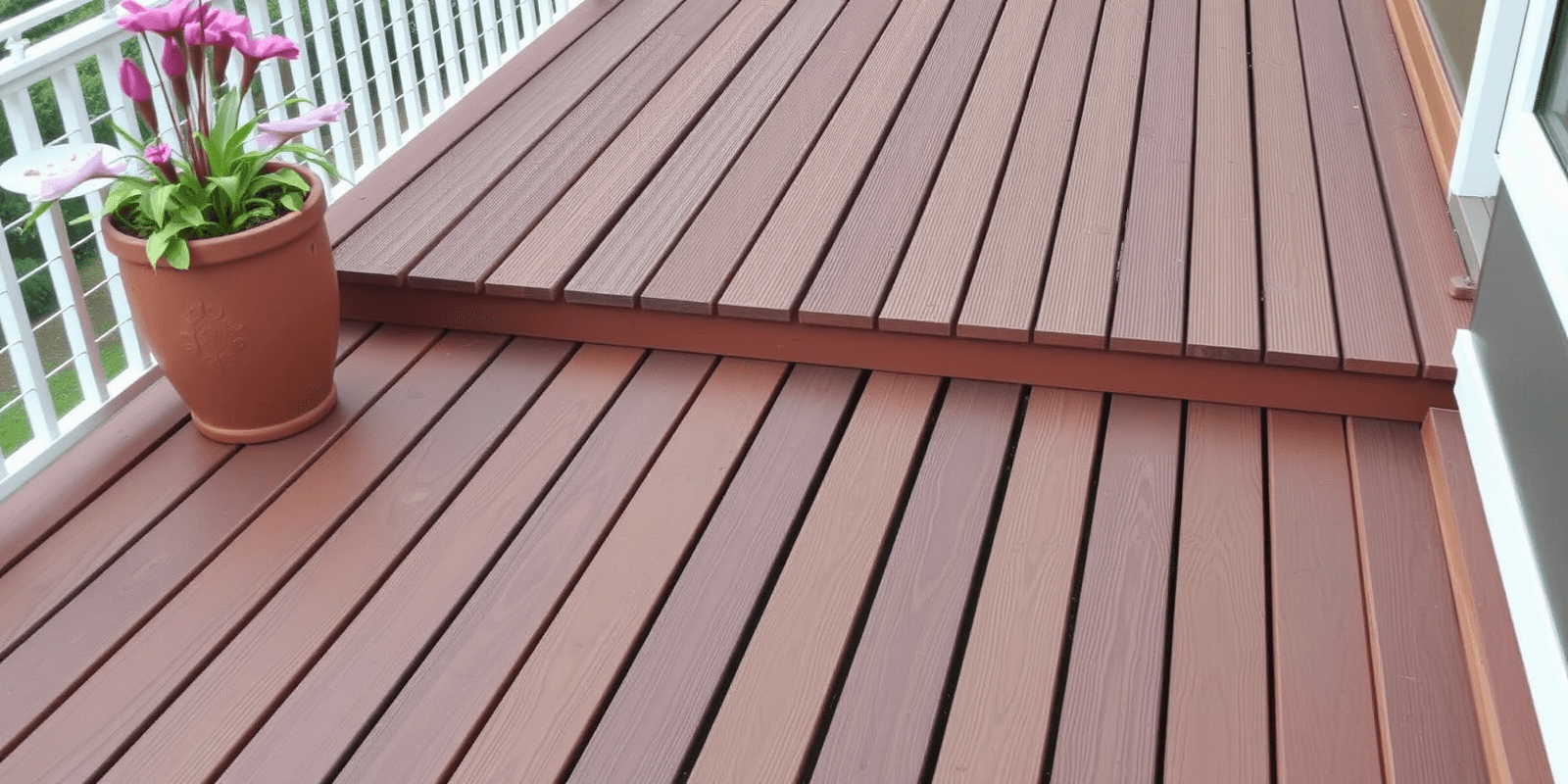 wpc composite decking plastic eco wood