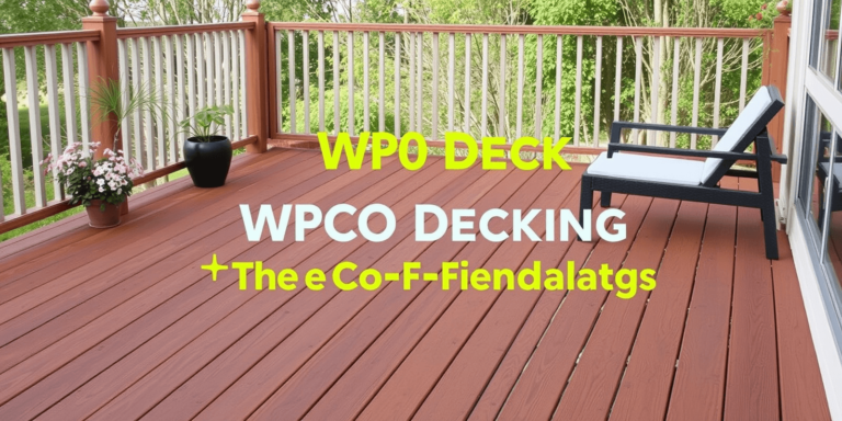 WPC Decking vs Traditional Wood Decks: The Eco-Friendly Advantage